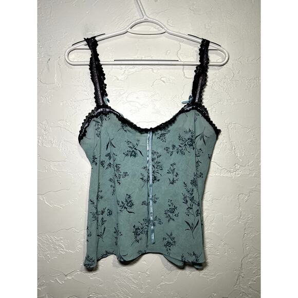 Jones New York Tops - Jones new york floral lace cami tank top womens medium y2k coquette fairy boho